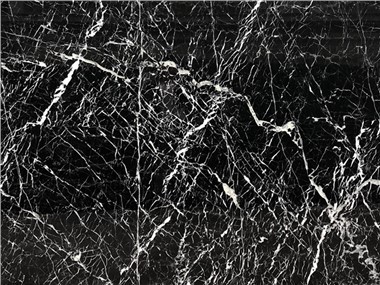 Piastrella in marmo nero Marquina