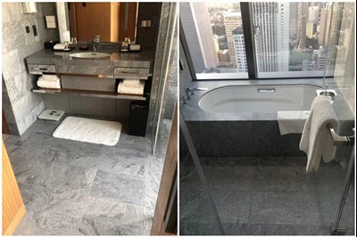 Ripiani da bagno in granito