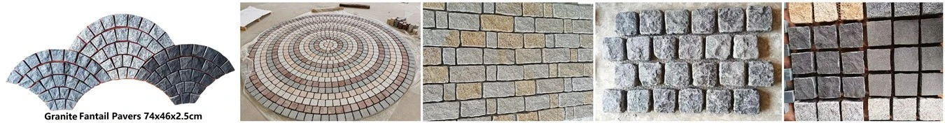 Granite cubes cobbles setts panels Granite cubes cobbles setts panels