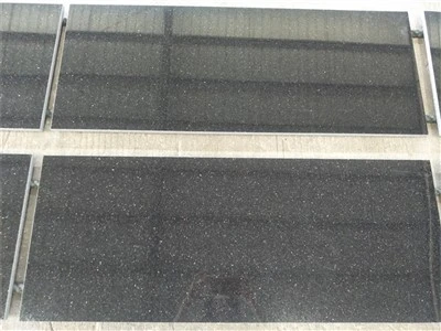 Piastrelle per pavimenti in granito nero Galaxy
