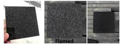 Piastrelle Di Granito Nero In Vendita