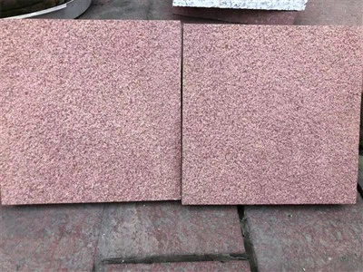 Bush martellato arenaria rossa anti-slip in vendita