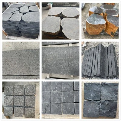 Piastrelle per pavimenti per esterni Nere